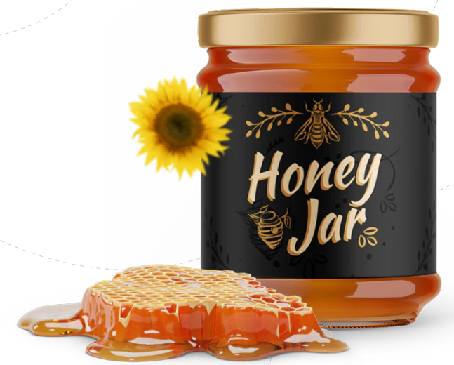 Eucalyptus Honey Front View