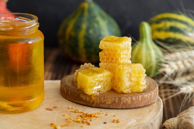 Mustard Honey Back View